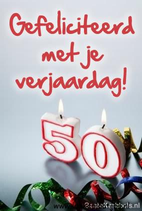 ᐅ gefeliciteerd 50 jaar man - Verjaardag plaatjes