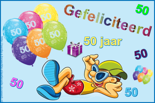ᐅ gefeliciteerd 50 jaar man - Verjaardag plaatjes