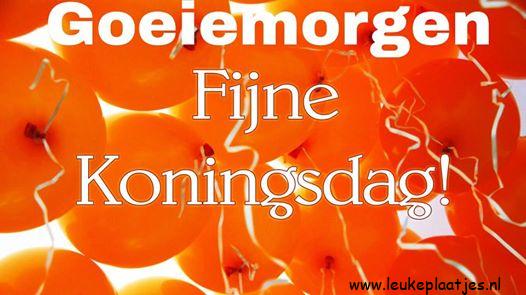 ᐅ goedemorgen fijne koningsdag - Koningsdag plaatjes ᐅ goedemorgen fijne koningsdag - Koningsdag plaatjes