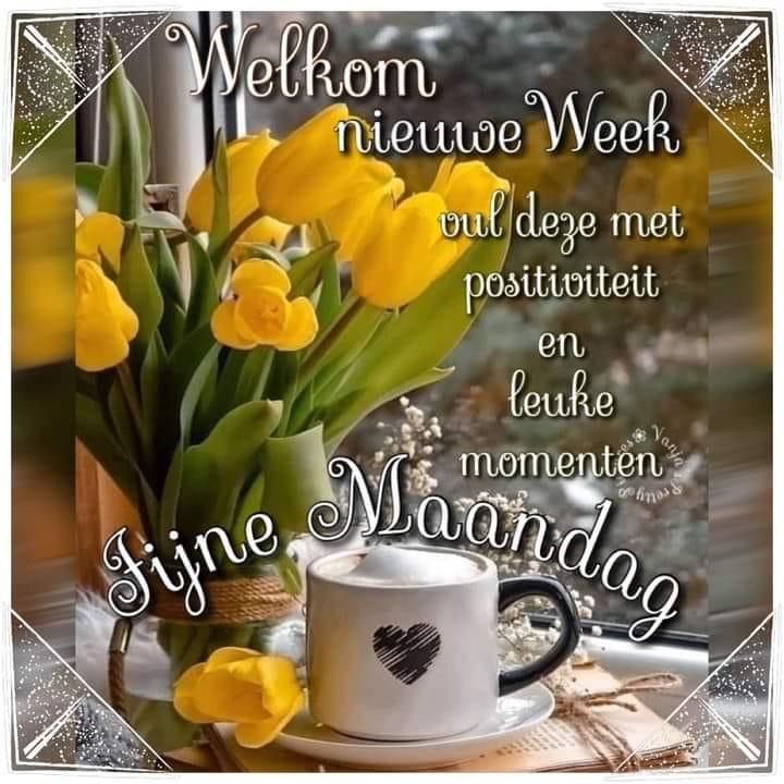 ᐅ goedemorgen maandag nieuwe week - Maandag plaatjes