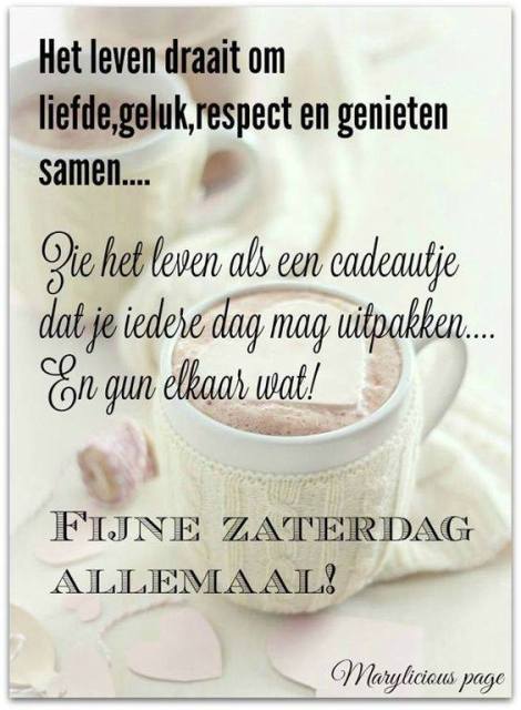 ᐅ goedemorgen zaterdag - Zaterdag plaatjes
