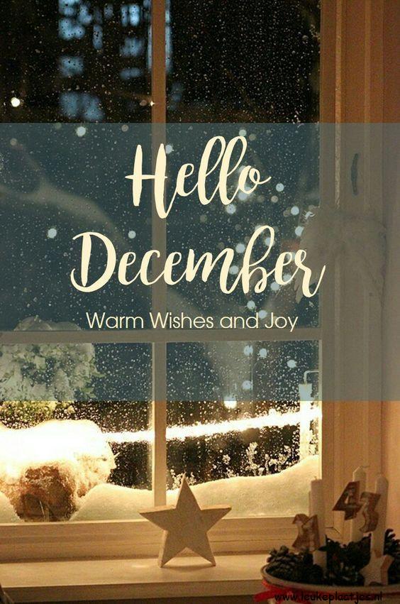ᐅ hallo december - December plaatjes