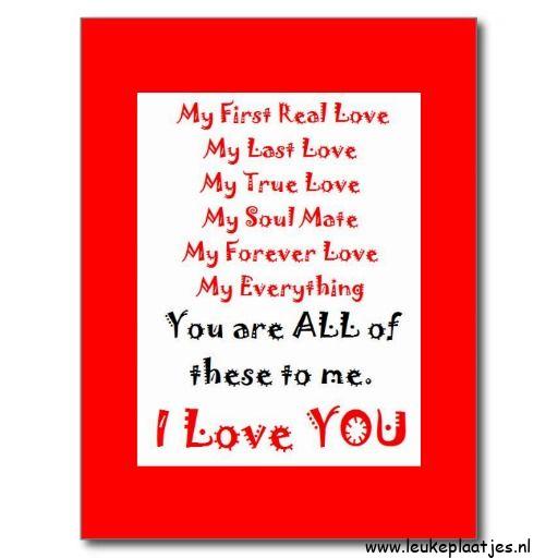 ᐅ jij bent mijn liefde voor altijd - Liefde plaatjes