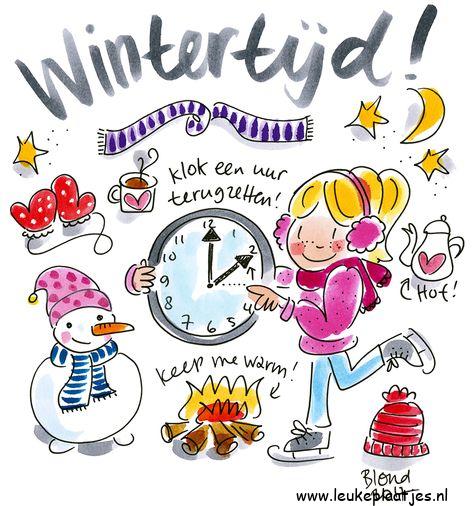 ᐅ klok terug zetten - Wintertijd plaatjes