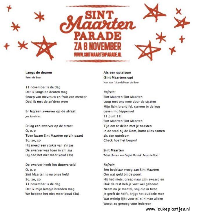 ᐅ sinten maarten liedjes - Sint-Maarten plaatjes