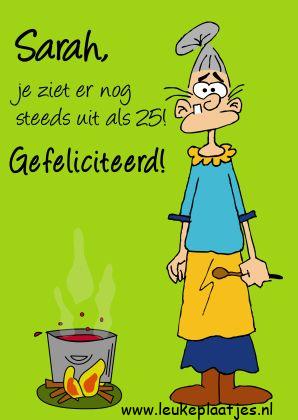ᐅ verjaardag 50 jaar sarah grappig - Verjaardag plaatjes
