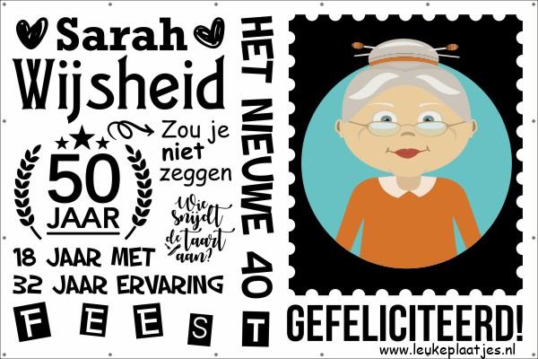 ᐅ verjaardag 50 jaar sarah grappig - Verjaardag plaatjes