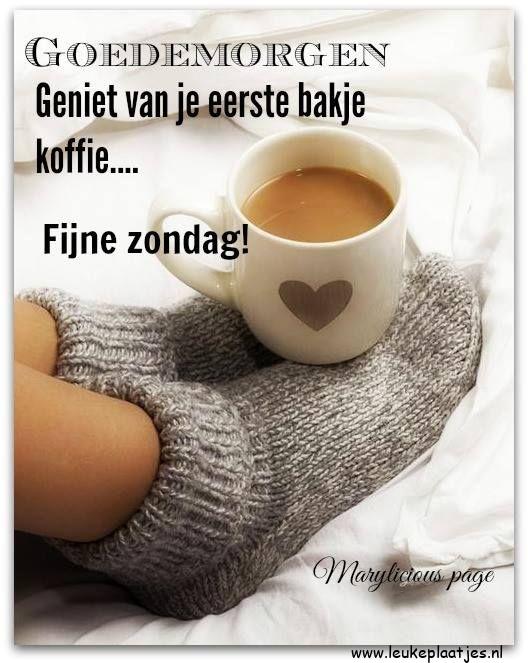 ᐅ zondag koffie - Zondag plaatjes